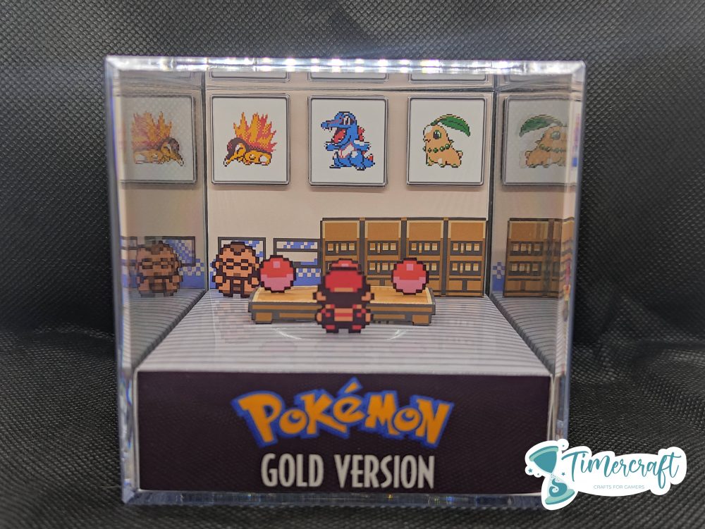 principal pokemon gold cube diorama